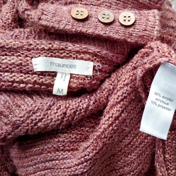 Maurices Dusty Rose Knit Sweater - Picture 4 of 4